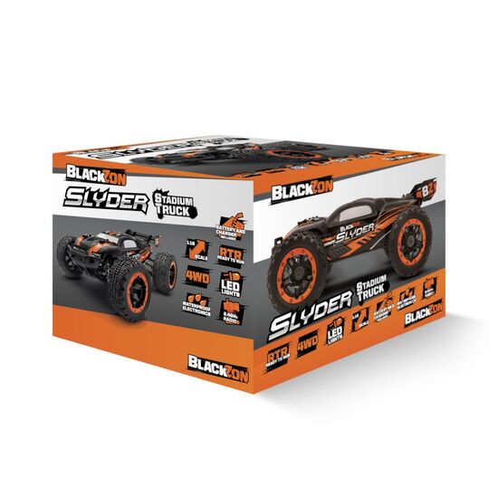 Slyder ST 1/16 4WD Electric Stadium Truck - Orange, 6 image