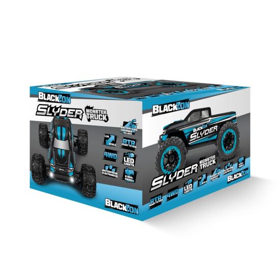 Slyder MT 1/16 4WD Electric Monster Truck - blau, 6 image