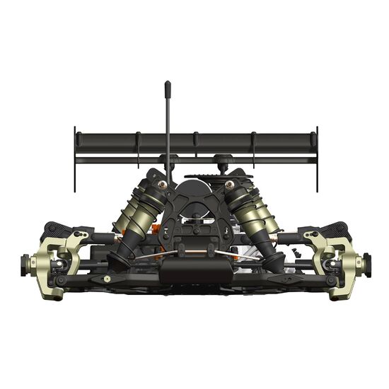 D8 World Spec 1/8 Competition Nitro Buggy (sans carrosserie), 3 image