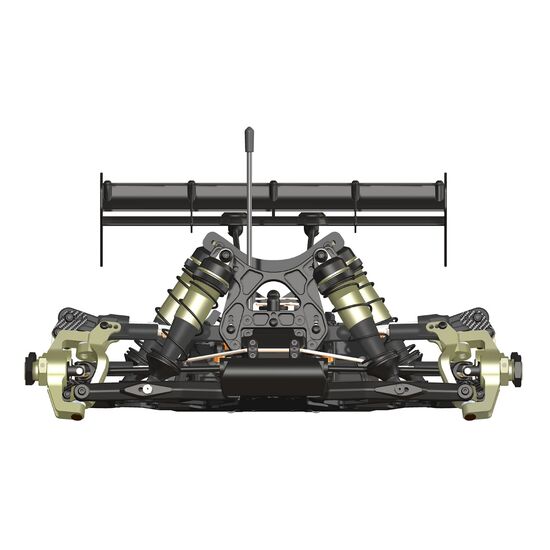 E8 World Spec 1/8 Competition Electric Buggy (sans carrosserie), 2 image