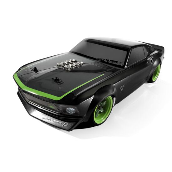 RS4 Sport 3 1969 Ford Mustang RTR-X (prêt à rouler avec radio, batterie et chargeur)
