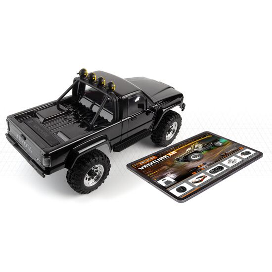 Venture18 1985 Toyota Hilux SR5 - Black, 11 image
