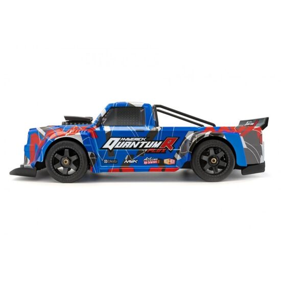 QuantumR RTR (1:8 4wd Road/Bleu-rouge) - Sans batteries et sans Chargeur