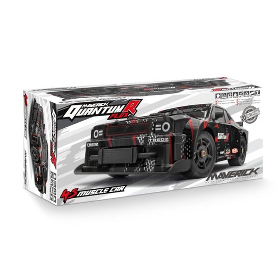 QuantumR Flux 4S 1/8 4WD Muscle Car - Noir/Rouge, 3 image