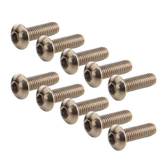 Vis Titane tête rondes M3x10 (x10)