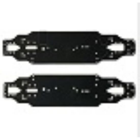 Aluminium Chassisplatte 2.0mm Comp. Onroad