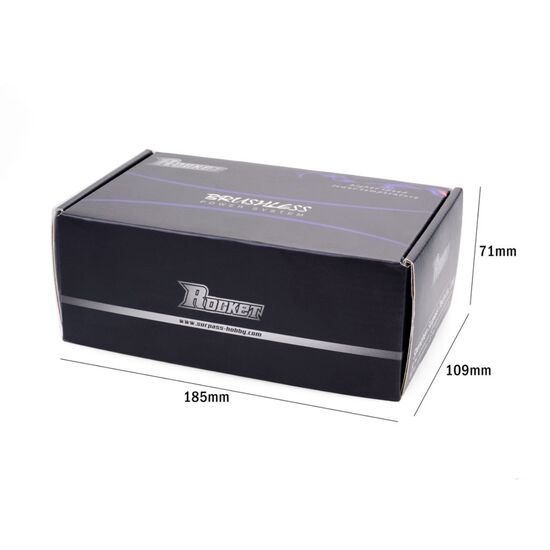Rocket 4068 sensorless brushless motor 4pole 5.0mm  2050KV, 6 image