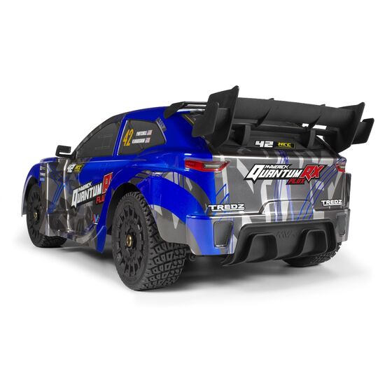 QuantumRX Flux 4S 1/8 4WD Rally Car RTR Bleu (Brushless/sans accus, ni chargeur), 2 image