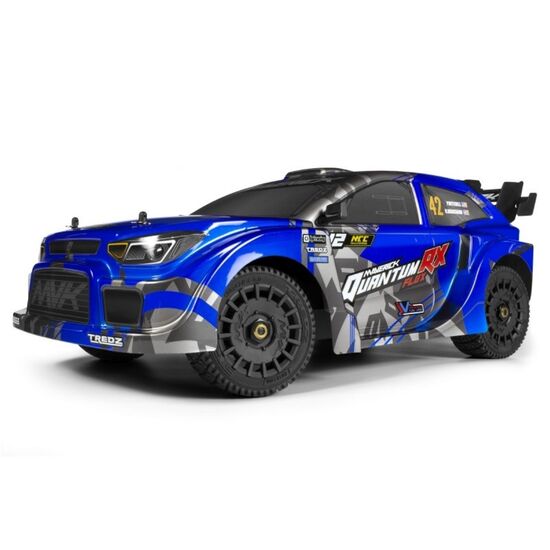 Carrosserie QuantumRX Rally Car - Bleu