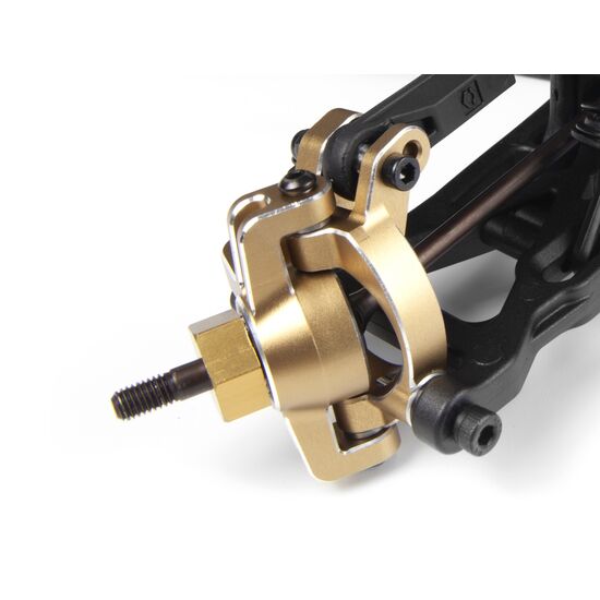 Aluminium C-Hub Set (gold/links/rechts), 2 image