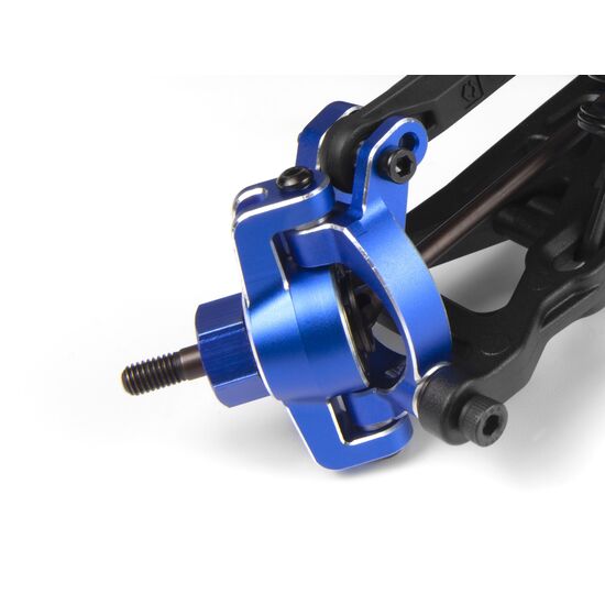 Aluminium C-Hub Set (blau/links/rechts), 2 image