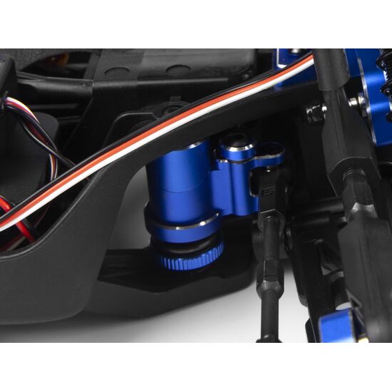 Aluminium Servo Saver Arm Set (Blau), 2 image