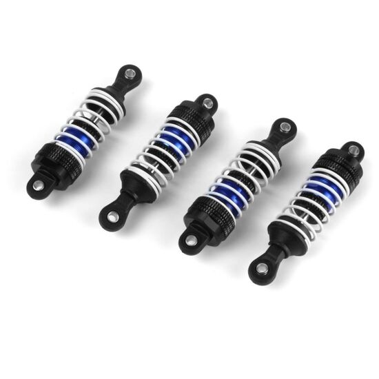Aluminum Oil-Filled Shock Absorber Set (Blue/4pcs)