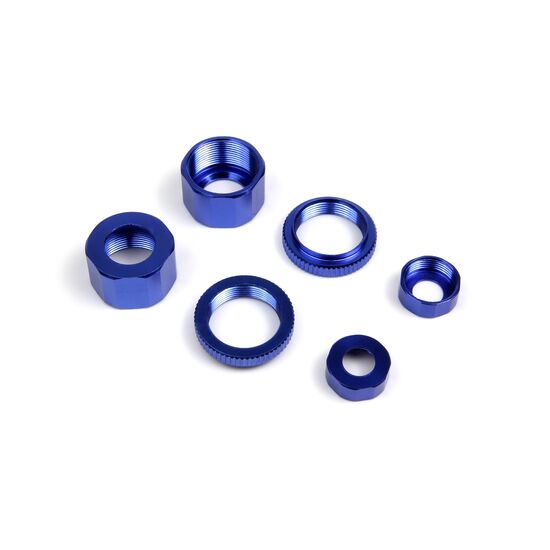 Dämpferkappe Set (blau)