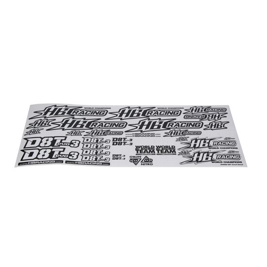 Planche d'autocollants D8T Evo 3, 2 image
