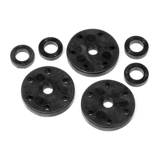 6 Holes Shock Piston Set (6holes/1.2, 1.3, 1.4mm) - Clearance Sale