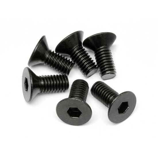SENKKOPFSCHRAUBE M6x14mm (HEX SOCKET/6STK)