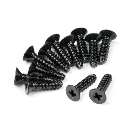 Vis Tête fraisée M2.6x10mm (12pcs)