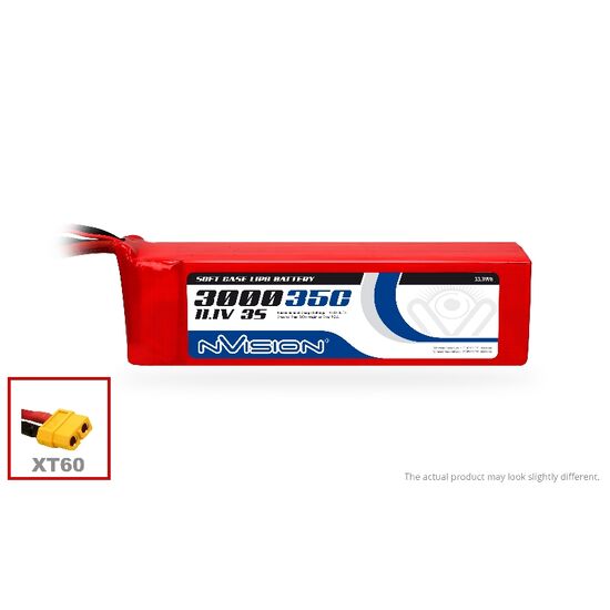 LiPo 3000mAh 3S 11.1V 35C (XT60 plug)