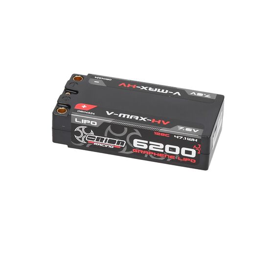 Team Orion Racing V-Max-HV Graphene Tech Shorty 6200 7.6V 2S 128C, 5 image