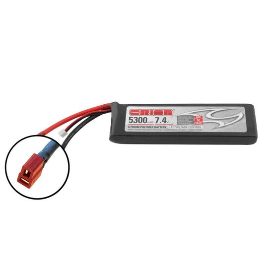 Team Orion LiPo 5300 2S 7,4V 50C Deans