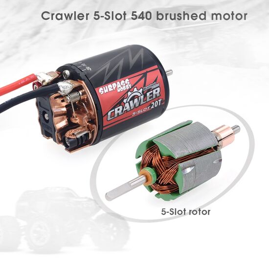 Surpass Motor 540 5-Slot 20T 11100 RPM, 7 image