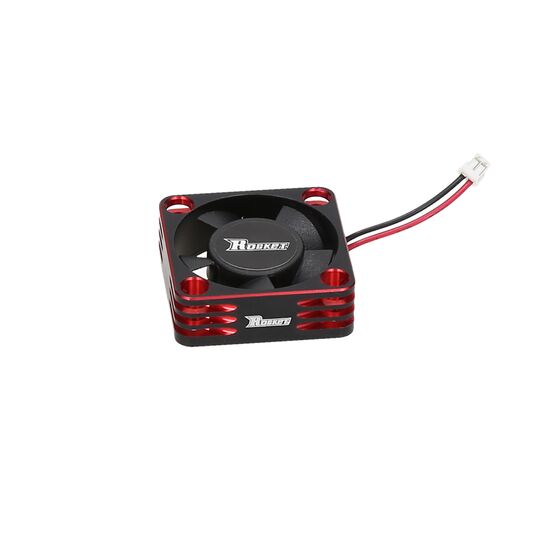 Aluminium cooling fans 30x30mm 28000rpm 5.8-8.5V Black & Red