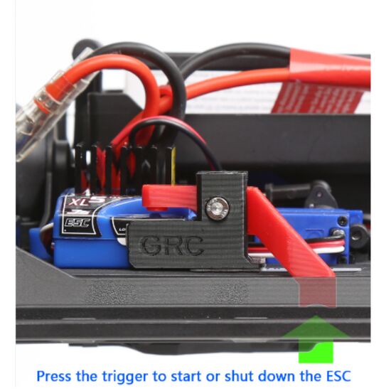 Easy Start Trigger Power Transfer Switch Bracket for Traxxas TRX-4