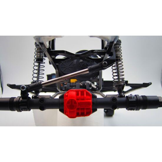 Aluminum Rear Lock Out Set Black for Axial SCX10 II, 3 image