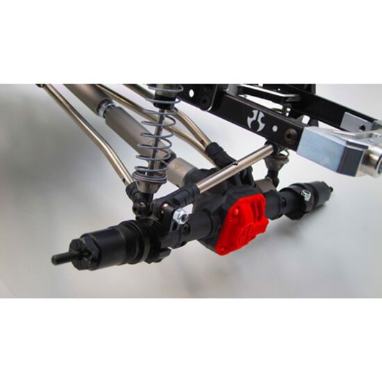 Aluminum Rear Lock Out Set Black for Axial SCX10 II, 2 image