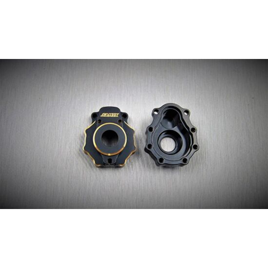 Brass Portal Knuckle Cover 2 pcs Black for Traxxas TRX-4, 2 image
