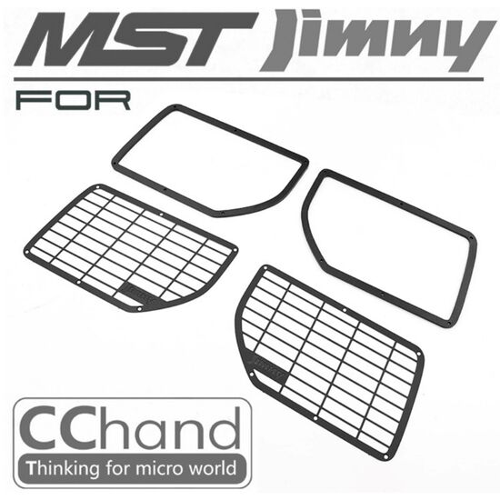 MST Jimny J3 Rear Window Guards for MST 1/10 CFX