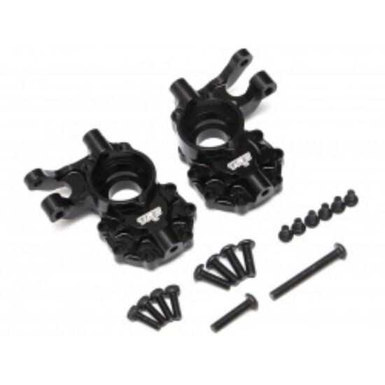 Aluminum Front Inner Knuckle Left and Right Black for Traxxas TRX-4