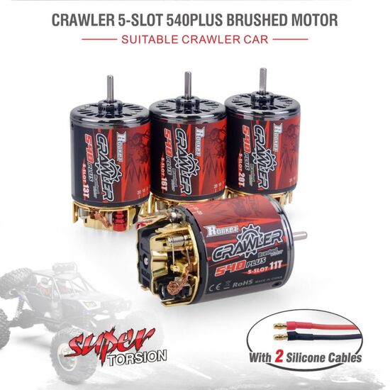Surpass Motor 540-PLUS 4 Poles 5-slots auto hold 13T, 7 image