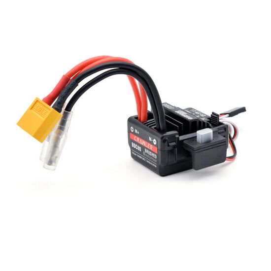 Combo 1:10 550 moteur à charbons 20T avec variateur 80A, 26 image