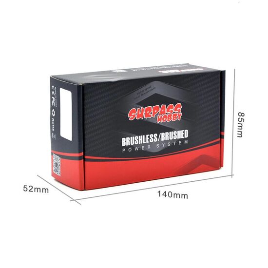 Combo 1:10 550 moteur à charbons 20T avec variateur 80A, 32 image