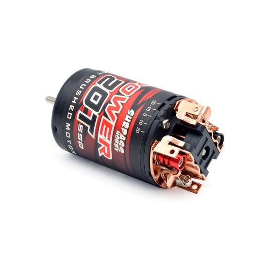Combo 1:10 550 moteur à charbons 20T avec variateur 80A, 17 image