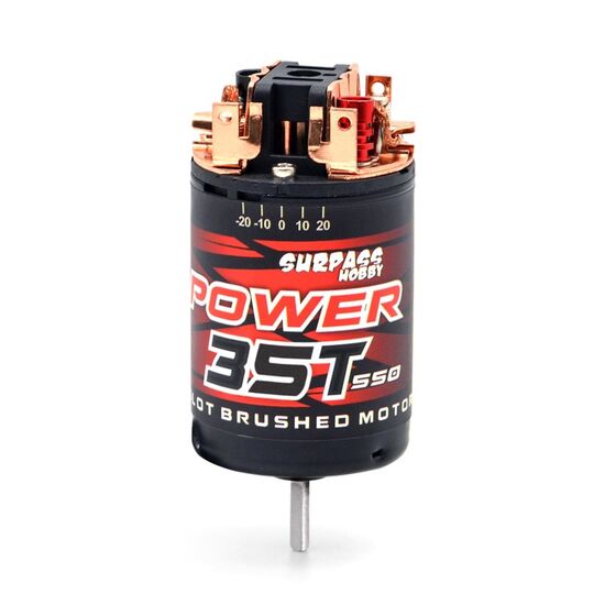 Combo 1:10 550 moteur à charbons 35T avec variateur 80A, 4 image