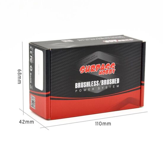 Surpass Hobby 550 brushed motor 3-slot 25T, 2 image