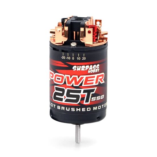 Surpass Hobby 550 brushed motor 3-slot 25T, 3 image