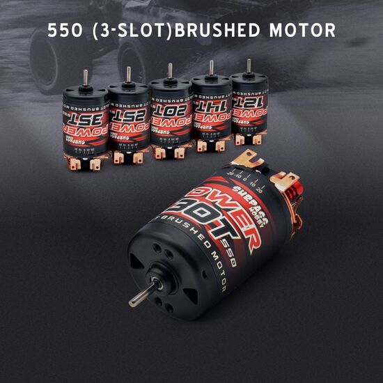 Surpass Hobby 550 brushed motor 3-slot 30T, 8 image