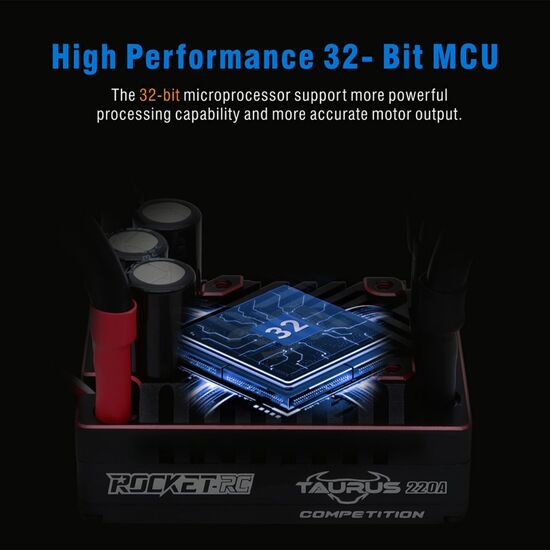 Variateur Brushless Taurus 1:8 220A (Competition), 5 image