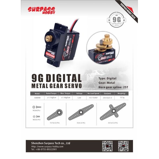 Servo 9G S0009M, 12 image