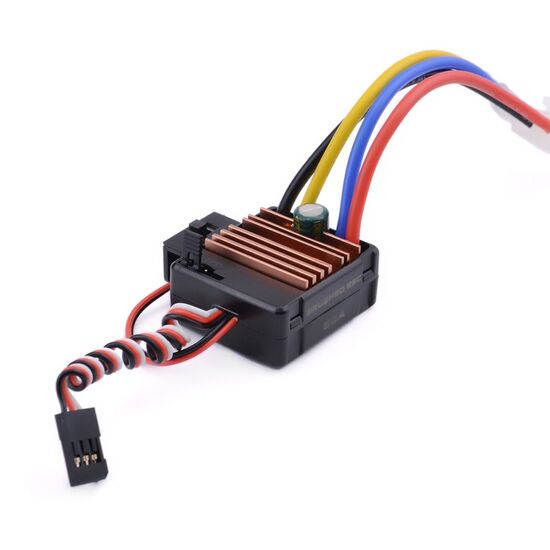 Combo 1:10 540 moteur à charbons 80T (15900RPM) avec variateur 60A, 2 image
