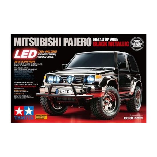Mitsubishi Pajero Black Metallic CC-01