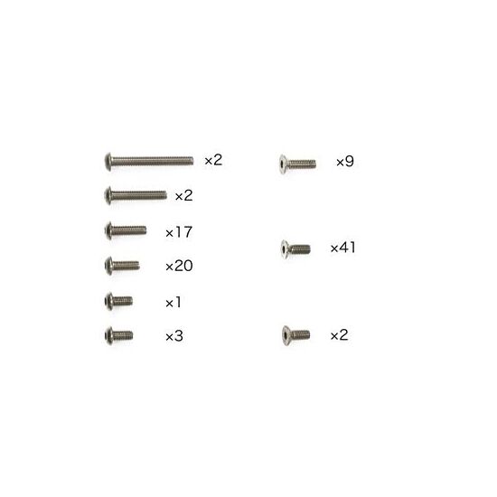 TB-05 PRO Titanium Screw Set