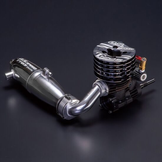 OS Speed T1205 Combo - moteur nitro avec silencieux TT03 (EFRA2700) et coude MT04