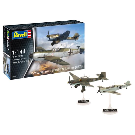 Messerschmitt Bf109E &amp; Junkers Ju87B Stuka