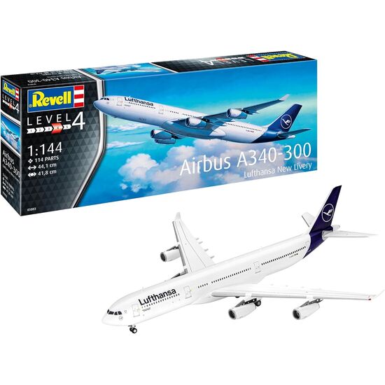 A340-300 Lufthansa New Livery