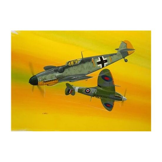 Combat Set Bf109G-10 & Spitfire Mk.V